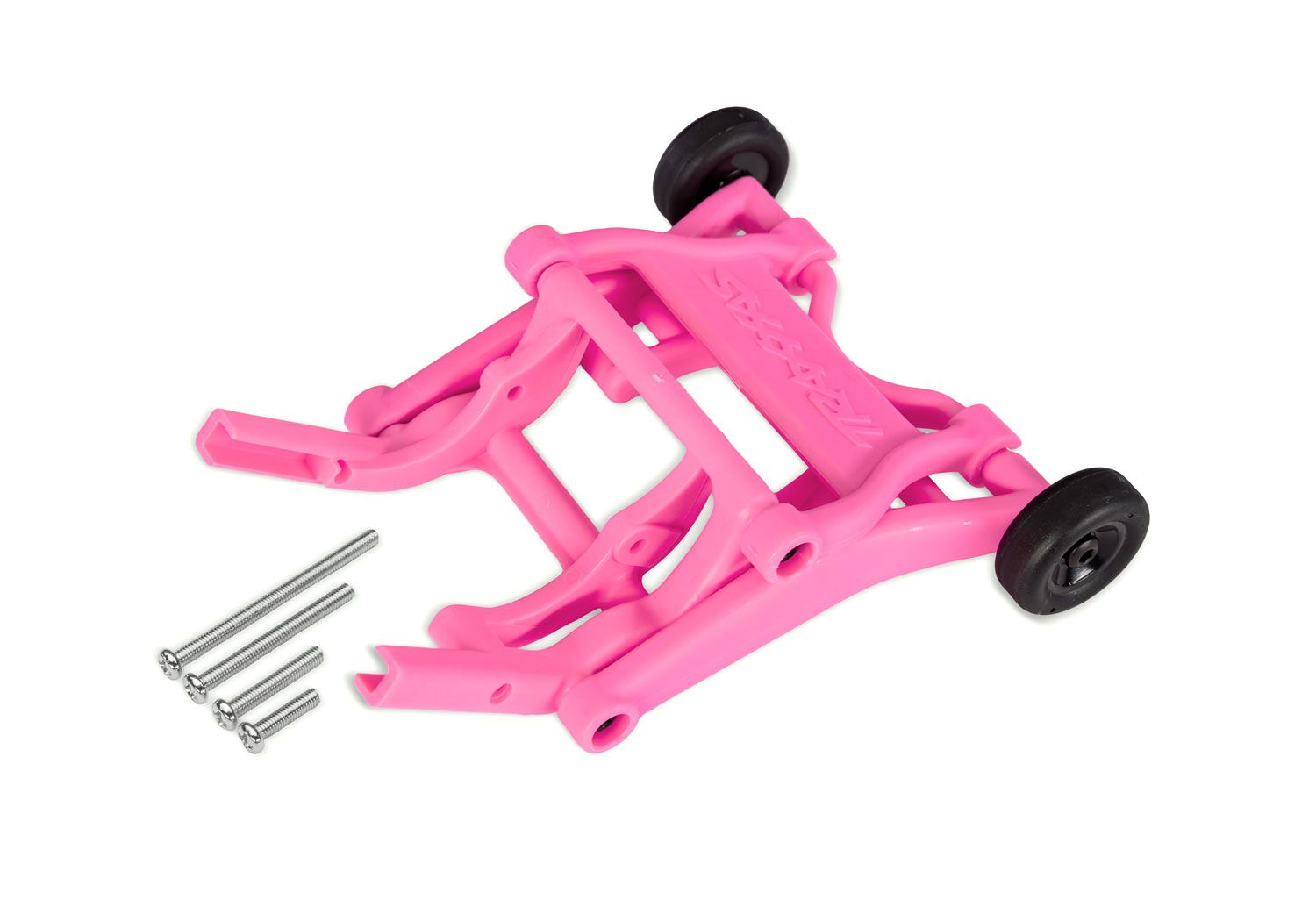Traxxas Assembled Wheelie Bar & Screws (Pink)