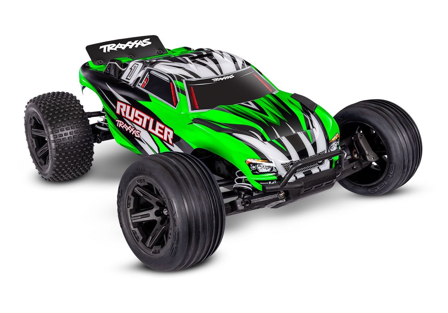 Traxxas Rustler 2WD XL-5 w/Battery (Green)