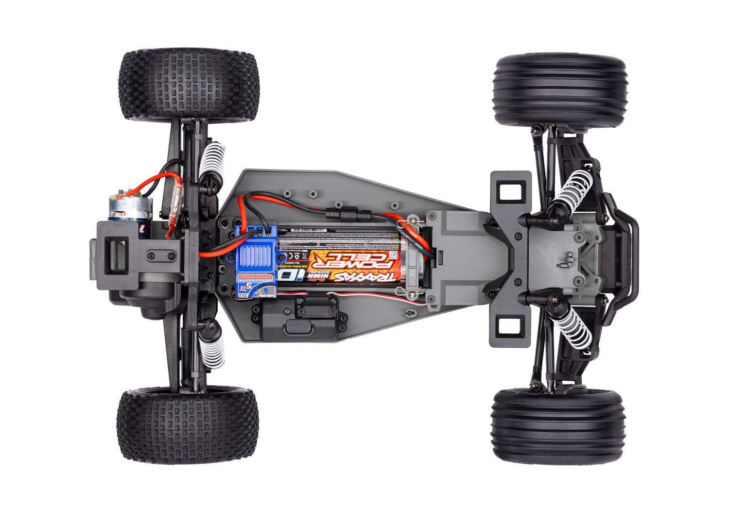 Traxxas Rustler 2WD XL-5 w/Battery (RED)