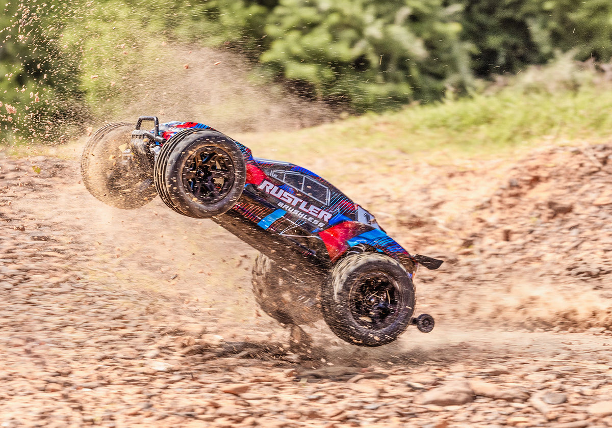 Traxxas Rustler VX3 1/10 RTR 2WD Brushless stadium truck (Orange)