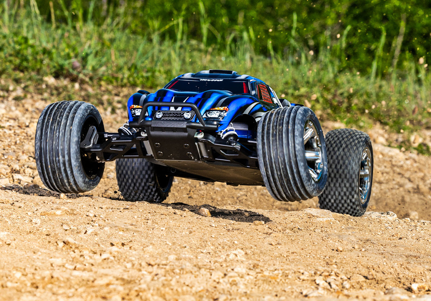 Traxxas Rustler BL-2s HD 1/10 RTR 2WD Brushless Stadium Truck (Blue) w/BL-2s ESC & TQ 2.4GHz Radio