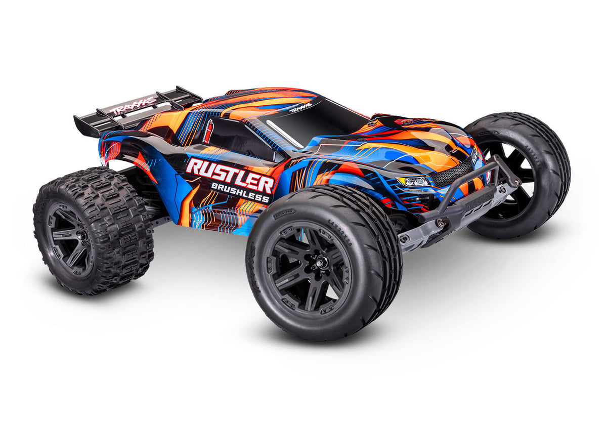 Traxxas Rustler VX3 1/10 RTR 2WD Brushless stadium truck (Orange)