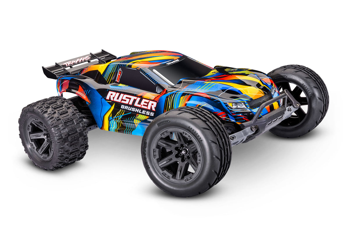 Traxxas Rustler VX3 1/10 RTR 2WD Brushless stadium truck (Yellow)