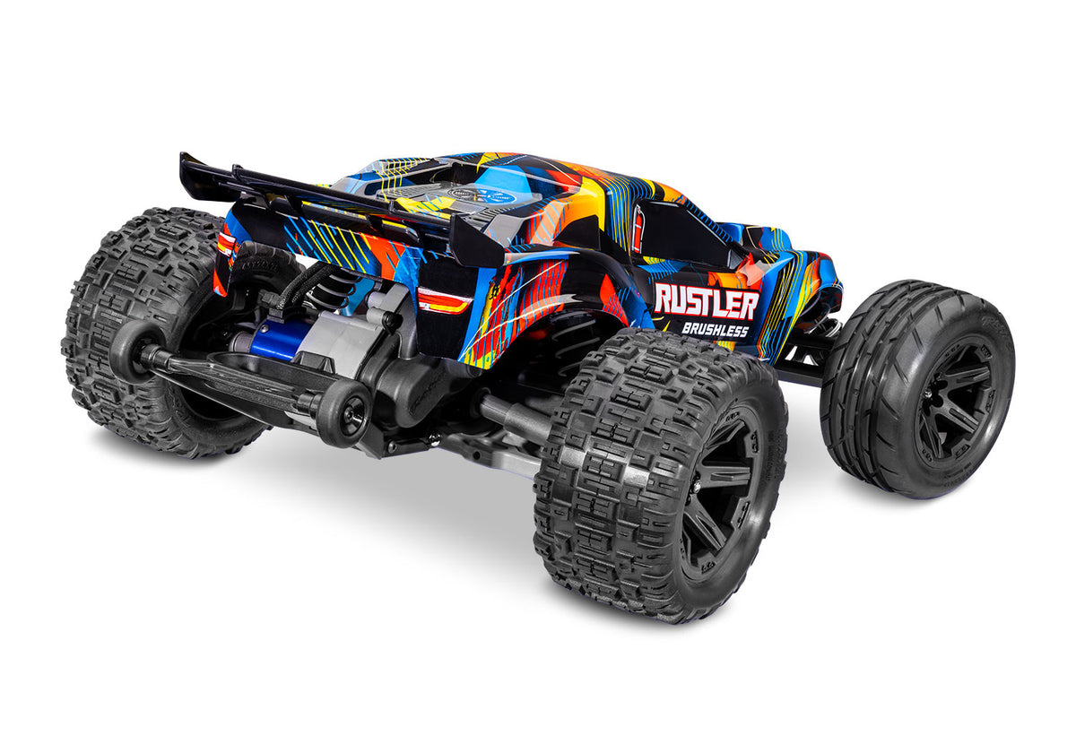 Traxxas Rustler VX3 1/10 RTR 2WD Brushless stadium truck (Yellow)