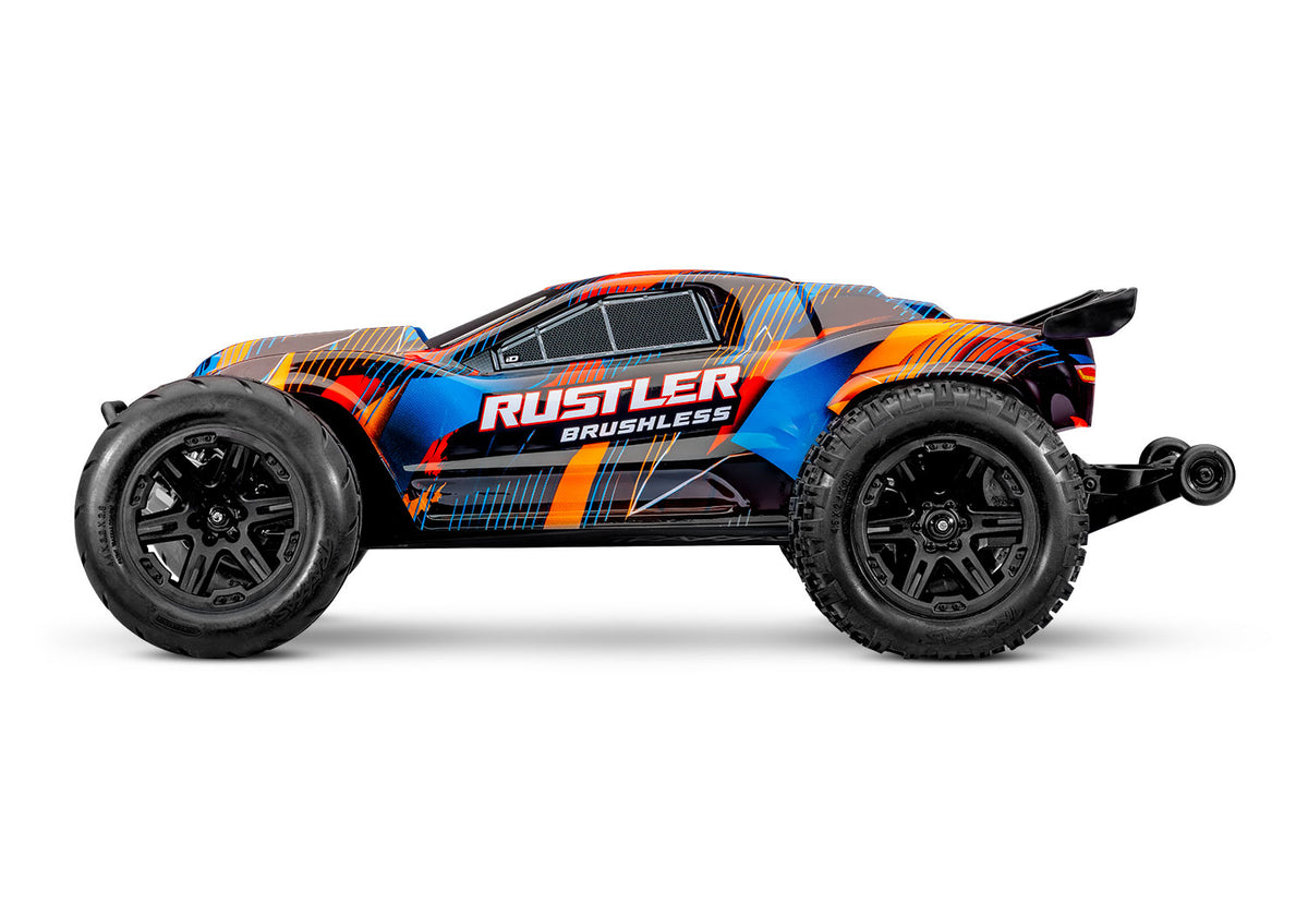 Traxxas Rustler VX3 1/10 RTR 2WD Brushless stadium truck (Orange)