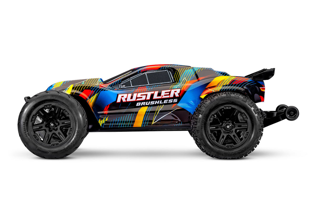 Traxxas Rustler VX3 1/10 RTR 2WD Brushless stadium truck (Yellow)
