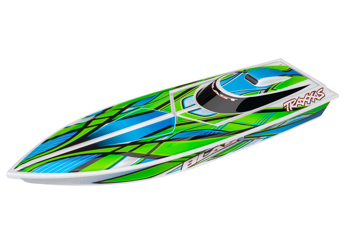 Traxxas Blast 24" High Performance RTR Race Boat (Green) w/TQ 2.4GHz Radio, Battery & DC Charger