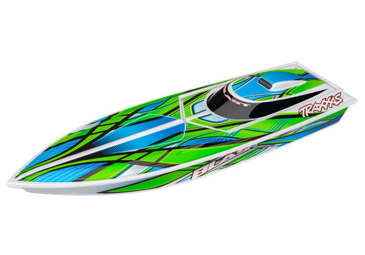 Traxxas Blast 24" High Performance RTR Race Boat (Green) w/TQ 2.4GHz Radio, Battery & DC Charger