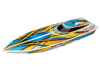 Traxxas Blast 24" High Performance RTR Race Boat (Orange) w/TQ 2.4GHz Radio, Battery & DC Charger