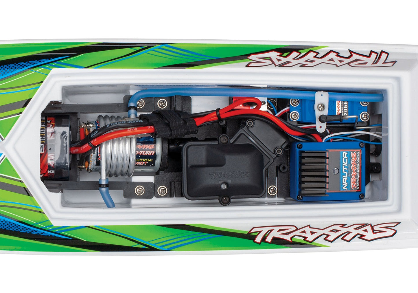 Traxxas Blast 24" High Performance RTR Race Boat (Green) w/TQ 2.4GHz Radio, Battery & DC Charger