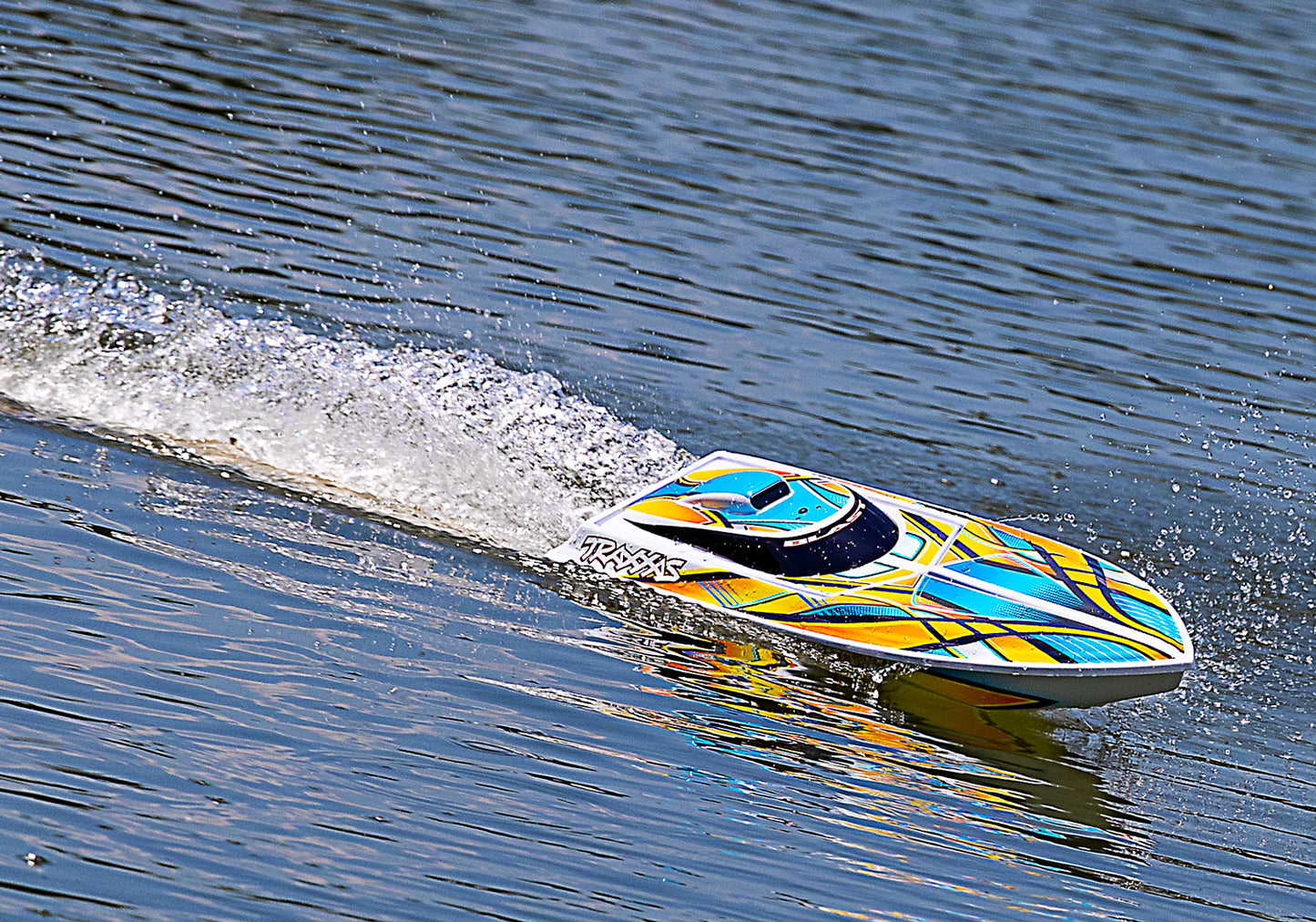 Traxxas Blast 24" High Performance RTR Race Boat (Orange) w/TQ 2.4GHz Radio, Battery & DC Charger