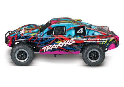 Traxxas Nitro Slash 3.3 1/10 2WD RTR SC Truck (Hawaiian Edition) w/TQ 2.4GHz Radio, TSM, Battery & DC Charger