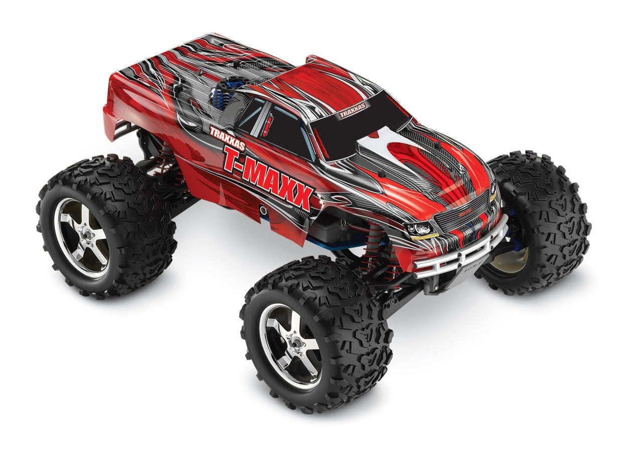 Traxxas T-Maxx 3.3 4WD RTR Nitro Monster Truck (Blue) w/TQi, TSM, Telemetry, Battery & DC Charger