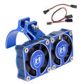 MEUS Racing RC Motor High-Speed Cooling Fan for 1717 4985 Motor and ARRMA Infraction Felony, Limitless, Axial Motor ( Blue)