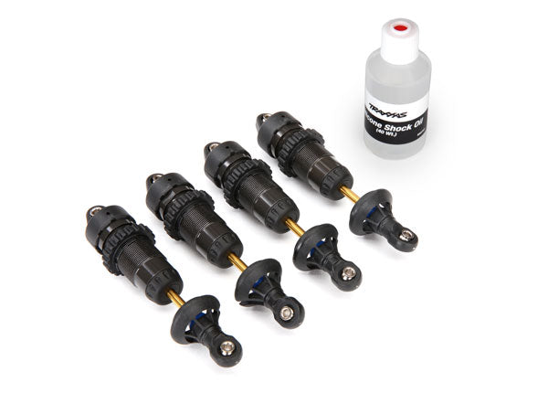 Traxxas Hard Anodized Teflon Coated GTR Shocks (4)