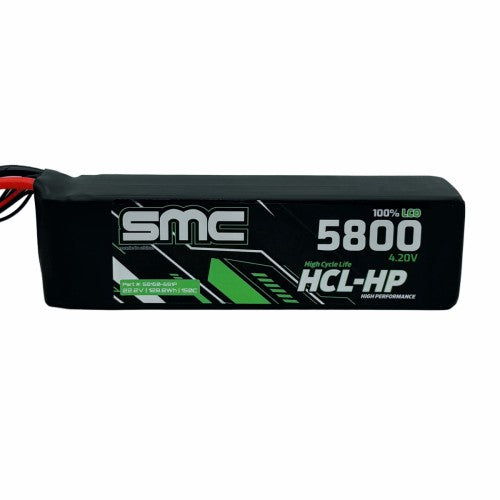 SMC Racing HCL-HP 22.2V 5800mAh 150C G10 Protection Plates (SC5/EC5)