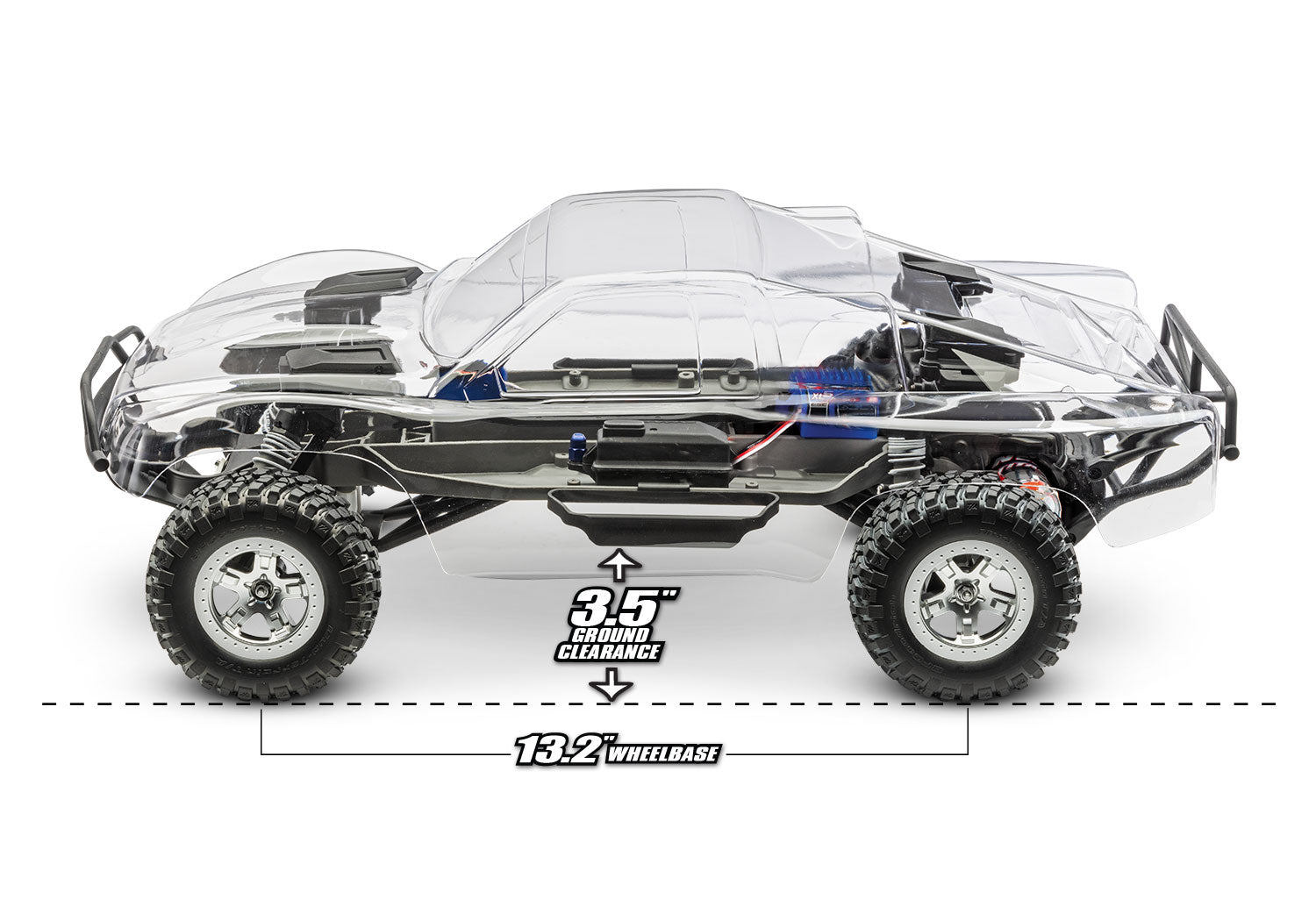 Traxxas Slash 1/10 Electric 2WD Brushless Short Course Truck Kit XL-5 ESC & TQ 2.4GHz Radio