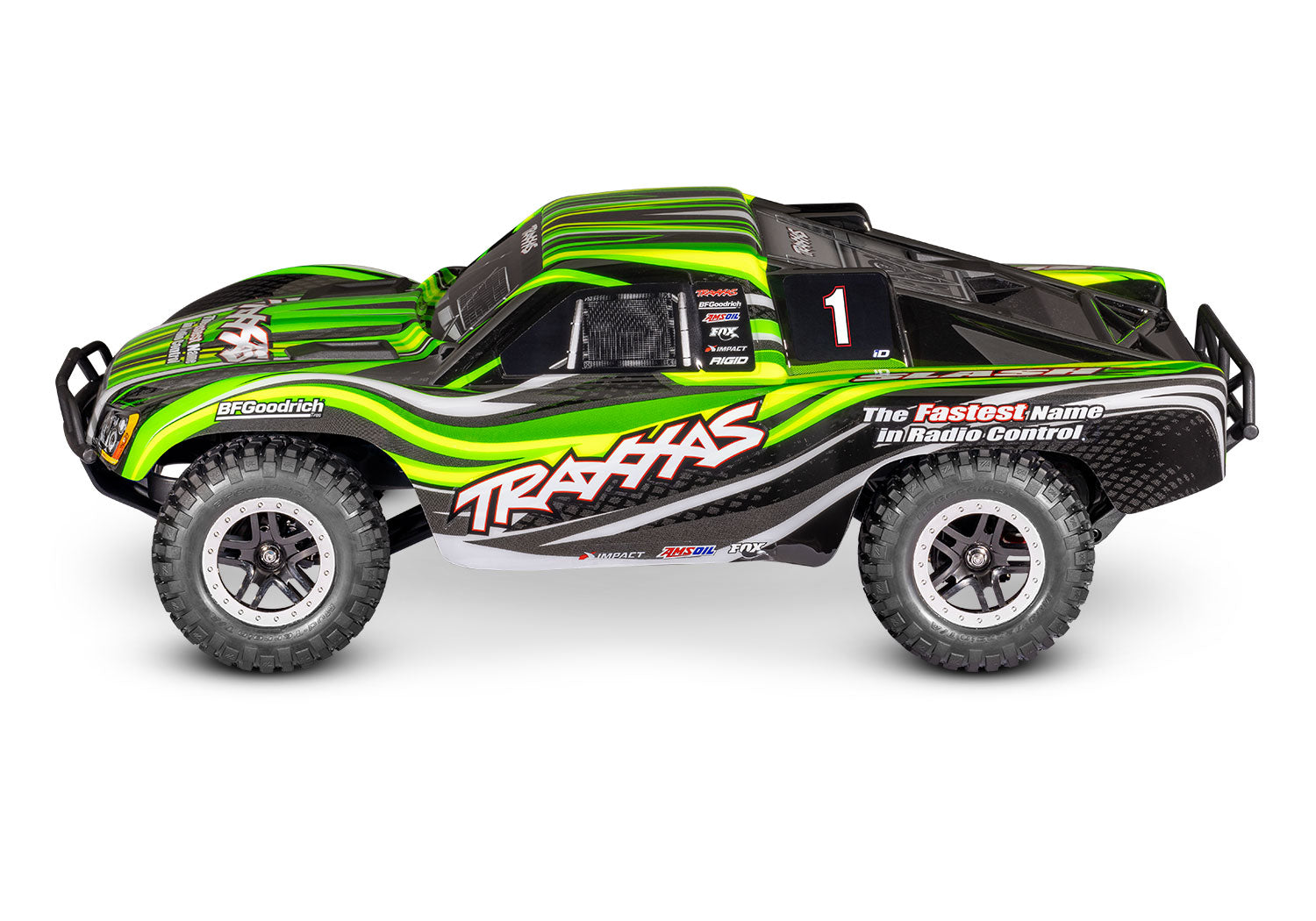 Traxxas Slash 1/10 RTR 2WD Short Course Truck (Green) w/XL-5 ESC, TQ 2.4GHz Radio, Battery & USB-C Charger