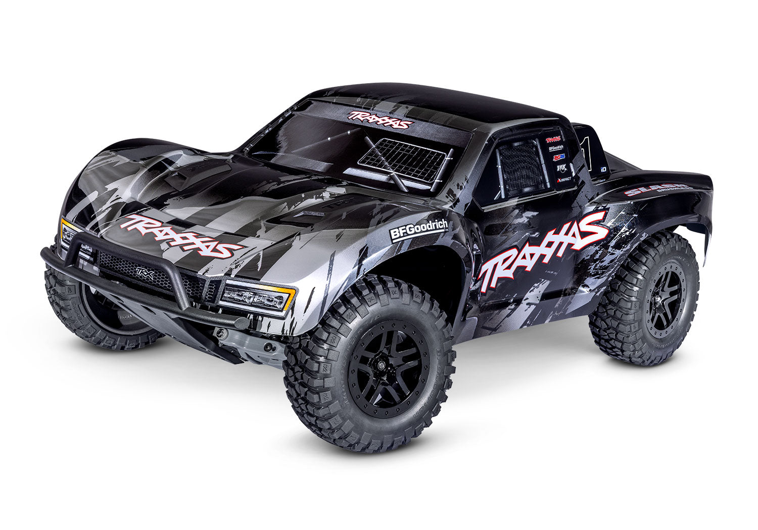 Traxxas Slash VX3 1/10 RTR 2WD Brushless Short Course Truck (Black) w/VX3 ESC, TQi™ Sport 2.4GHz Radio & TSM®