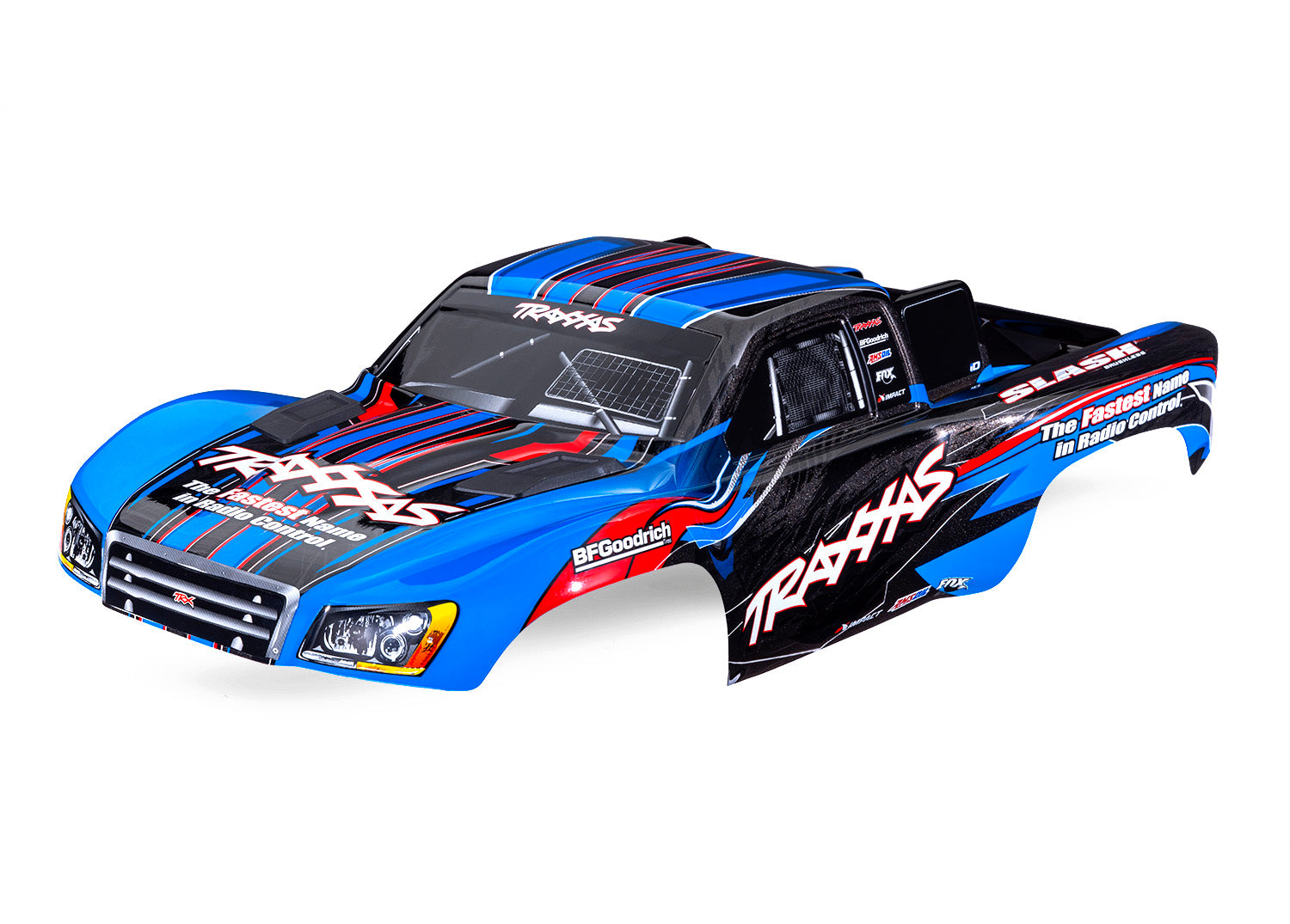 TRAXXAS Body, Slash® 2WD (also fits Slash® VXL & Slash® 4X4), blue