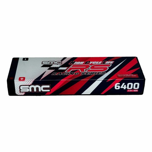 SMC Racing HCL-RS 7.4V-6400mAh 150C LCG 5mm Inboard Hardcase