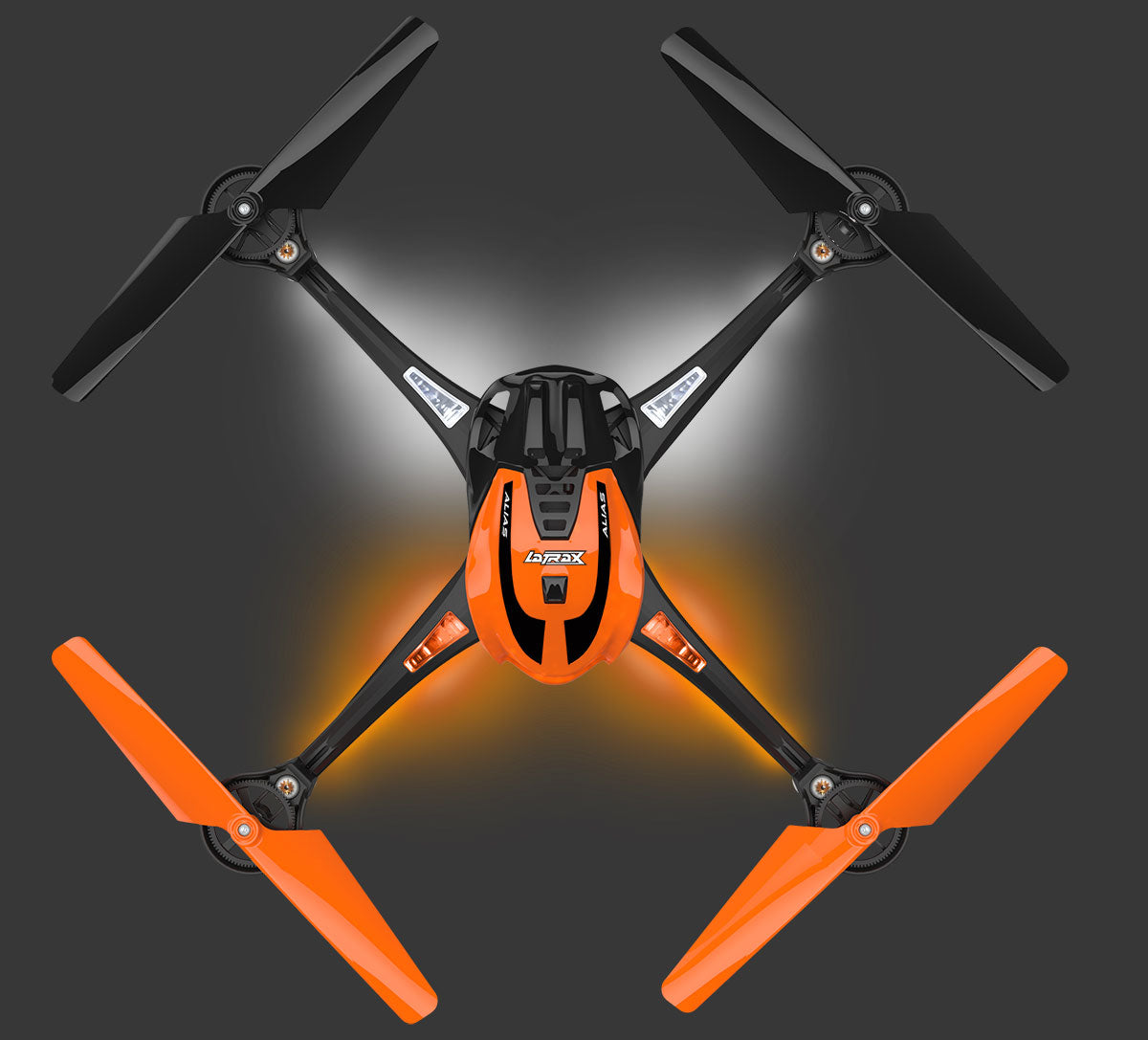 Traxxas LaTrax Alias Ready-To-Fly Micro Electric Quadcopter Drone (Orange)