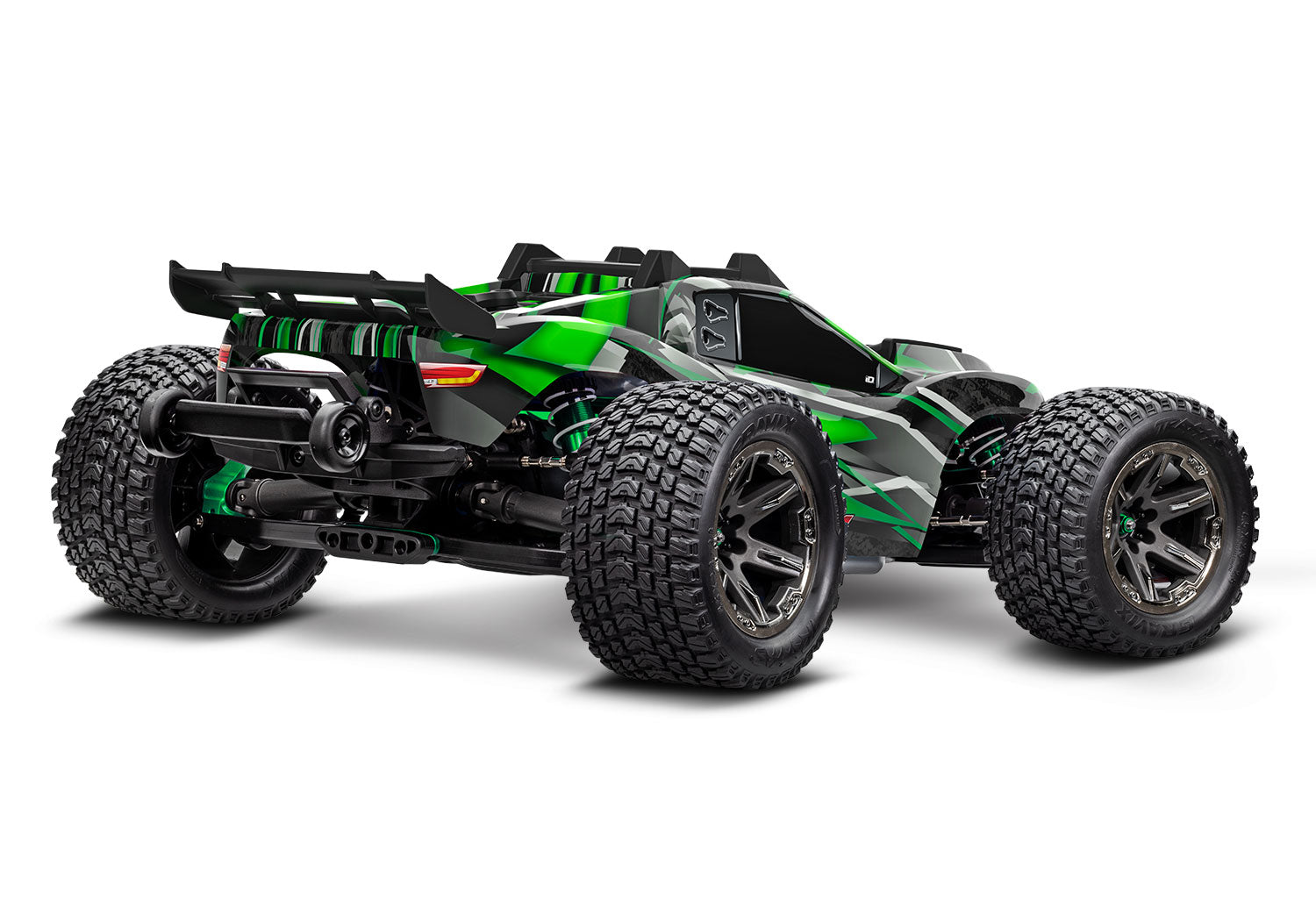 Traxxas Rustler 4x4 Ultimate 1/10 RTR Brushless Stadium Truck (Green) w/TQi 2.4GHz Radio & Link Module