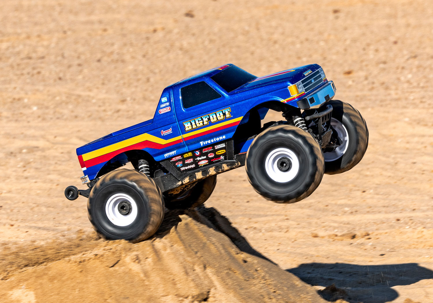 Traxxas Bigfoot® BL-2s™ 1/10 RTR 4WD Brushless Monster Truck (Blue) w/BL-2s ESC & TQ 2.4GHz Radio