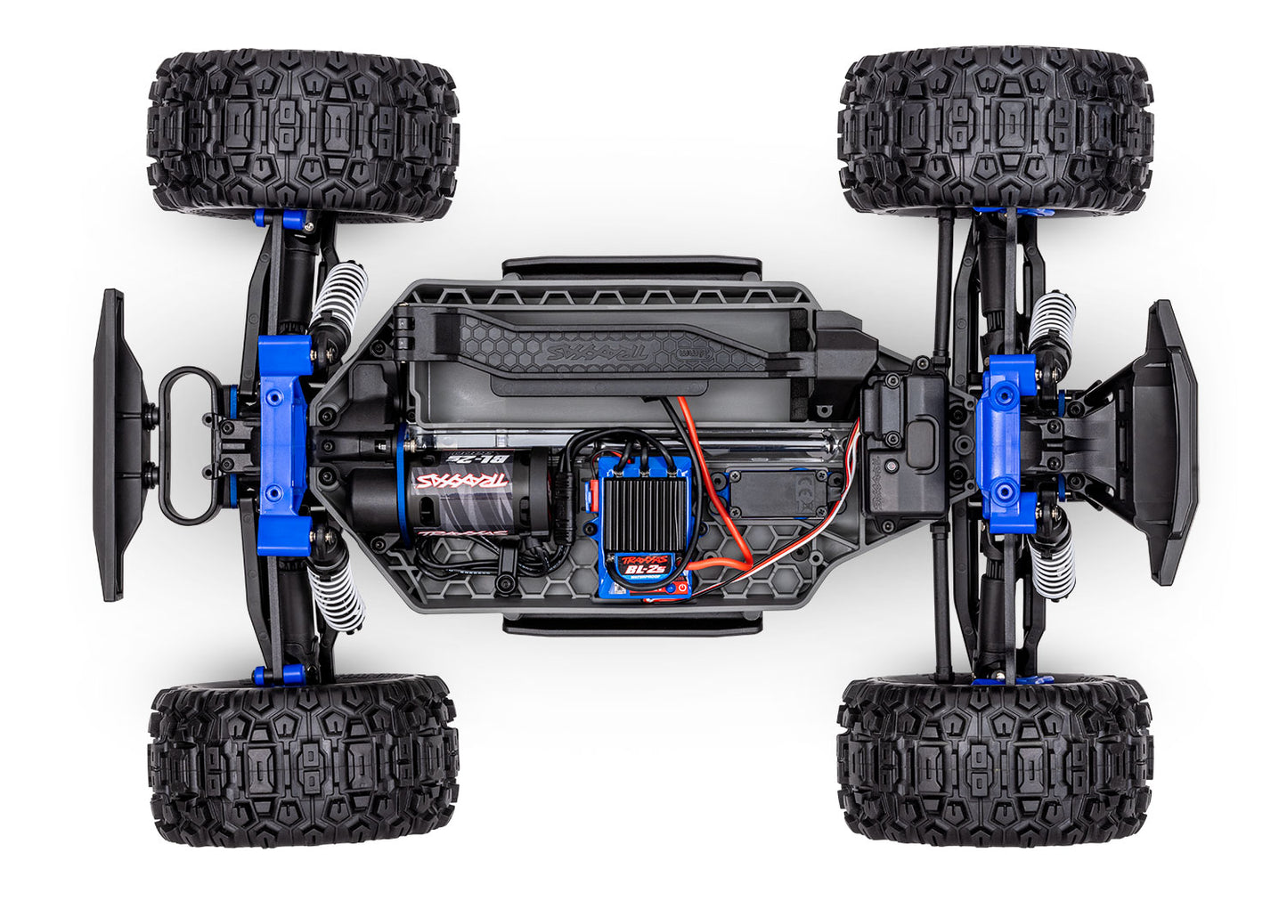 Traxxas Stampede 4X4 BL-2s Brushless 1/10 RTR Monster Truck (Blue) w/BL-2S ESC, TQ 2.4GHz Radio