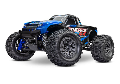 Traxxas Stampede 4X4 BL-2s Brushless 1/10 RTR Monster Truck (Blue) w/BL-2S ESC, TQ 2.4GHz Radio