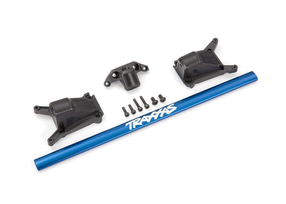 Traxxas Rustler/Slash 4x4 LCG Chassis Brace Kit (Blue)