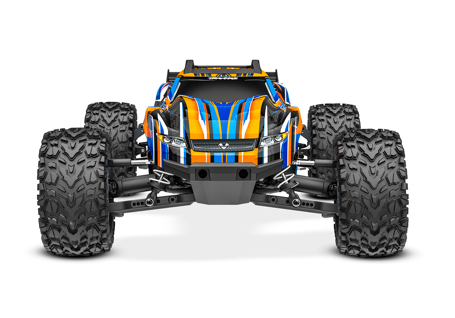 Traxxas Rustler 4x4 VXL Brushless RTR 1/10 4WD Stadium Truck (Orange) w/TQi 2.4GHz Radio & TSM