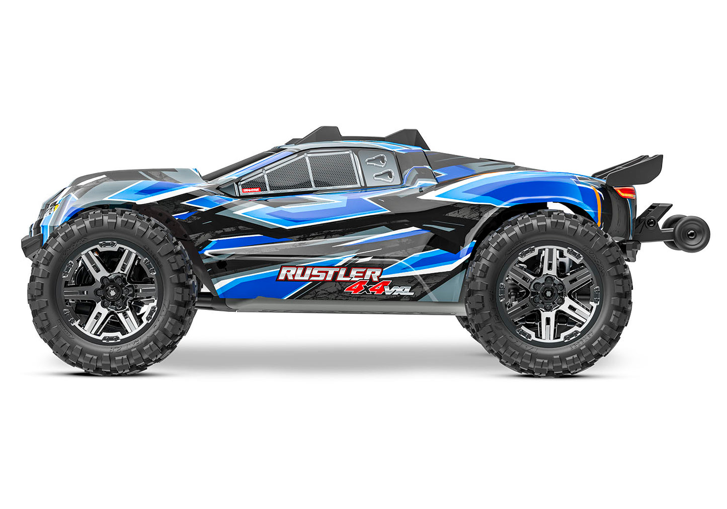 Traxxas Rustler 4x4 VXL Brushless RTR 1/10 4WD Stadium Truck (Blue) w/TQi 2.4GHz Radio & TSM