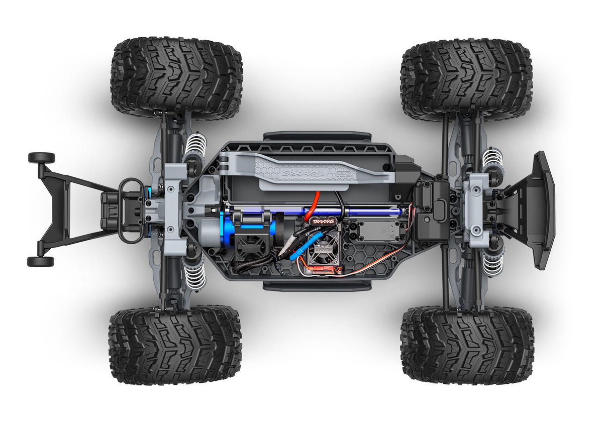 Traxxas Stampede® 4x4 VX3 1/10 RTR 4WD Brushless Monster Truck (Black) w/VX3 ESC, TQi™ Sport 2.4GHz Radio & TSM®