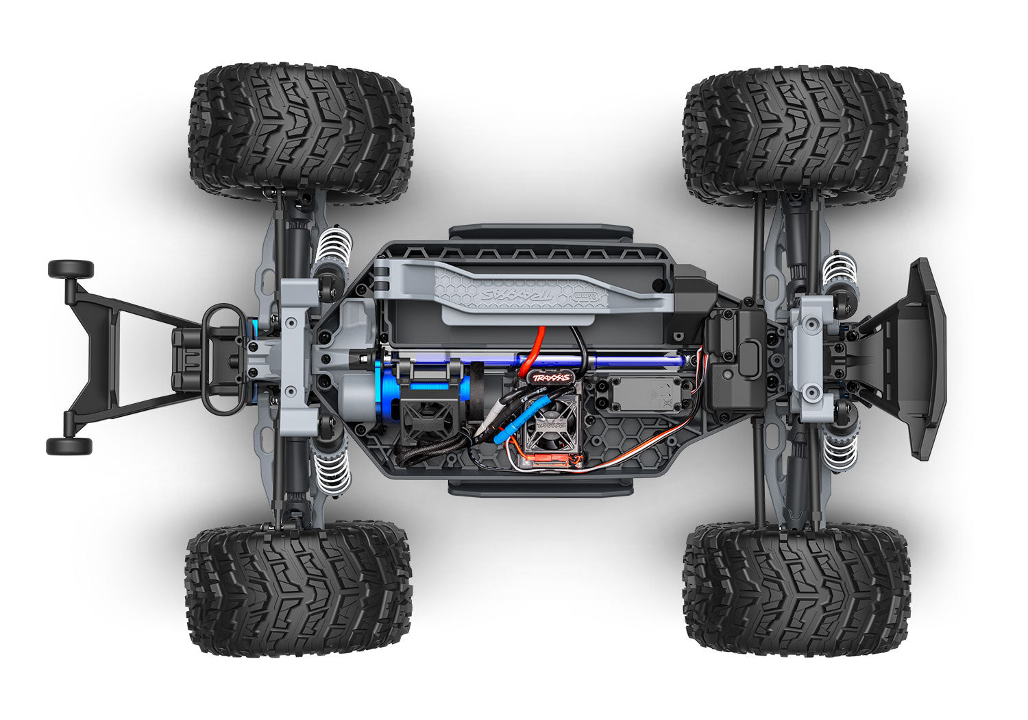 Traxxas Stampede® 4x4 VX3 1/10 RTR 4WD Brushless Monster Truck (40TH) w/VX3 ESC, TQi™ Sport 2.4GHz Radio & TSM®