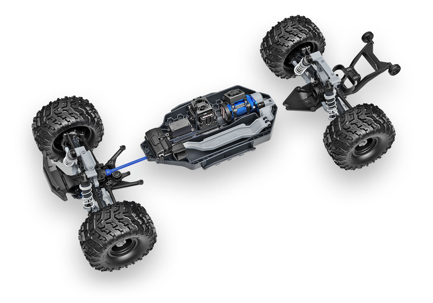 Traxxas Stampede® 4x4 VX3 1/10 RTR 4WD Brushless Monster Truck (40TH) w/VX3 ESC, TQi™ Sport 2.4GHz Radio & TSM®