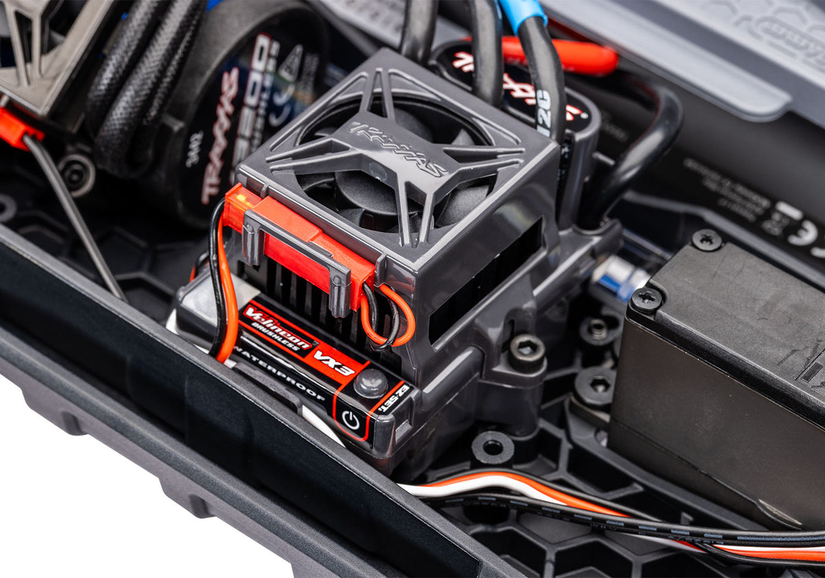 Traxxas Stampede® 4x4 VX3 1/10 RTR 4WD Brushless Monster Truck (Red) w/VX3 ESC, TQi™ Sport 2.4GHz Radio & TSM®