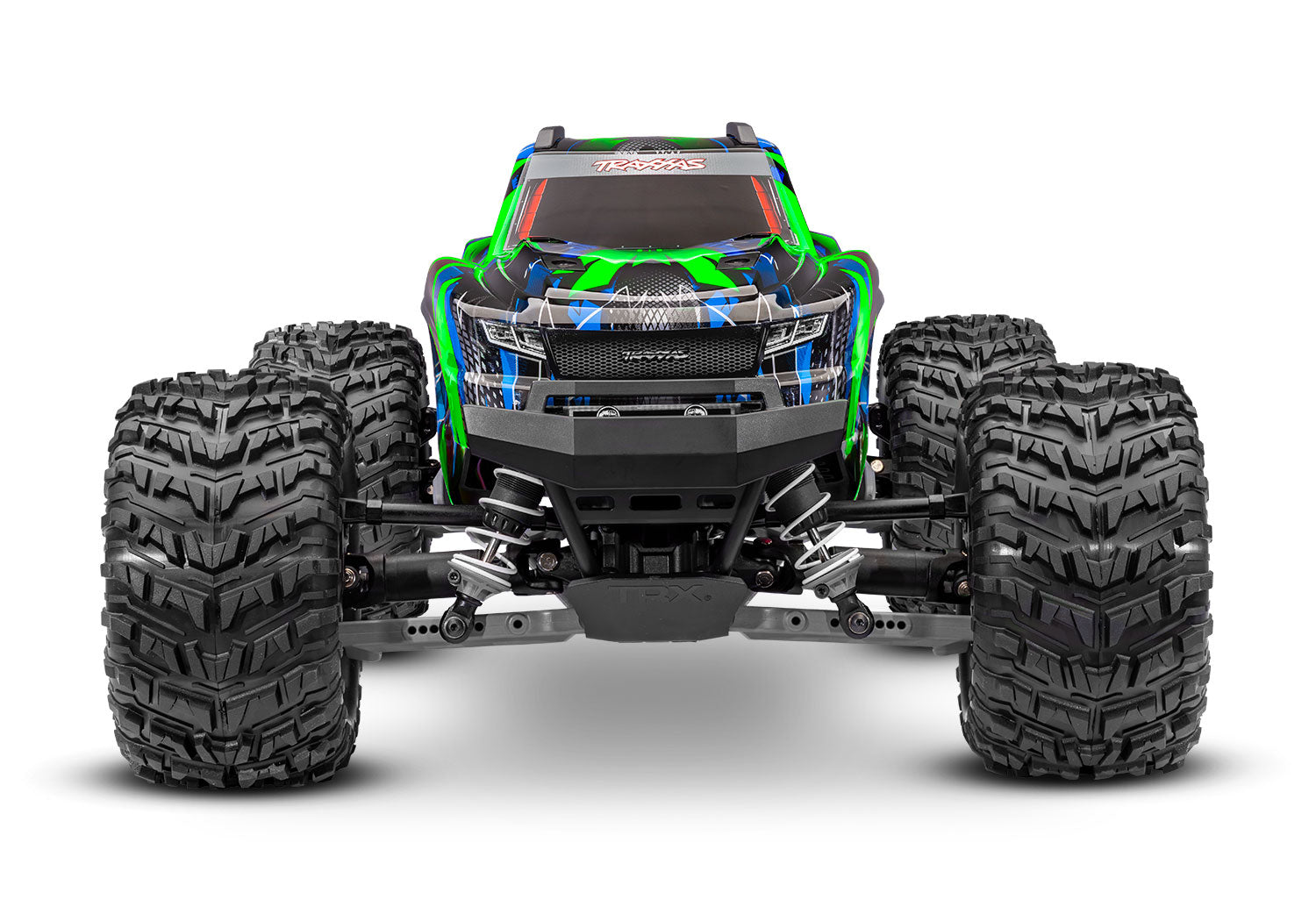 Traxxas Stampede® 4x4 VX3 1/10 RTR 4WD Brushless Monster Truck (Green) w/VX3 ESC, TQi™ Sport 2.4GHz Radio & TSM®