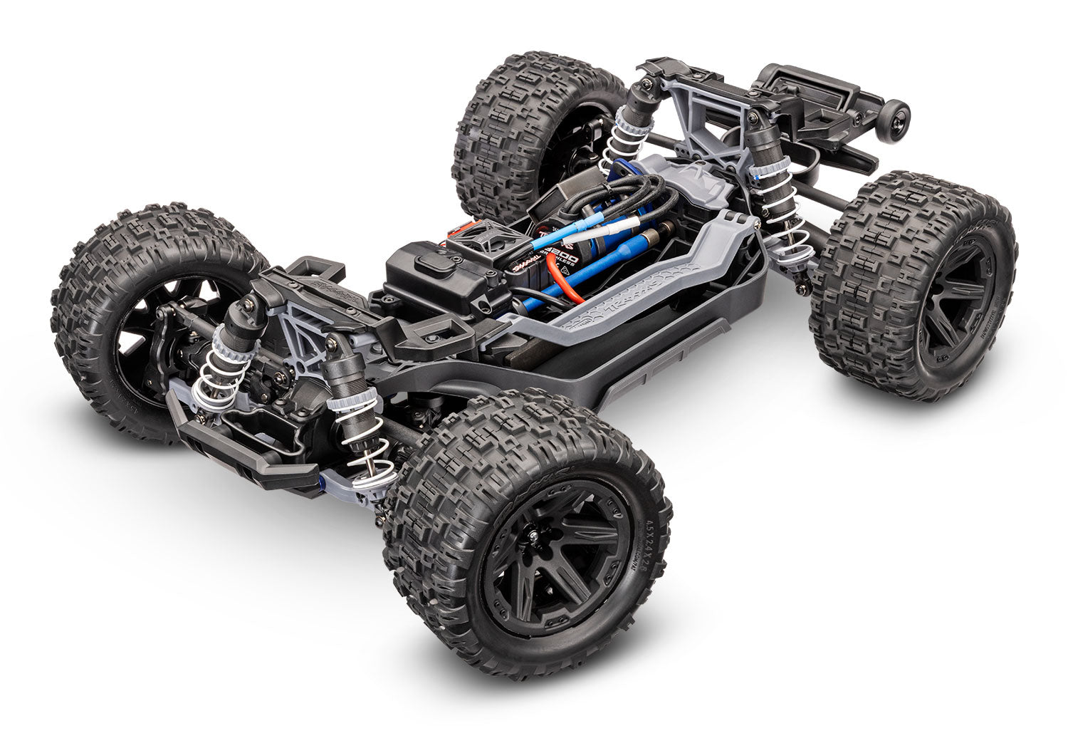 Traxxas Rustler® 4x4 VX3 1/10 RTR 4WD Brushless Stadium Truck (Blue)