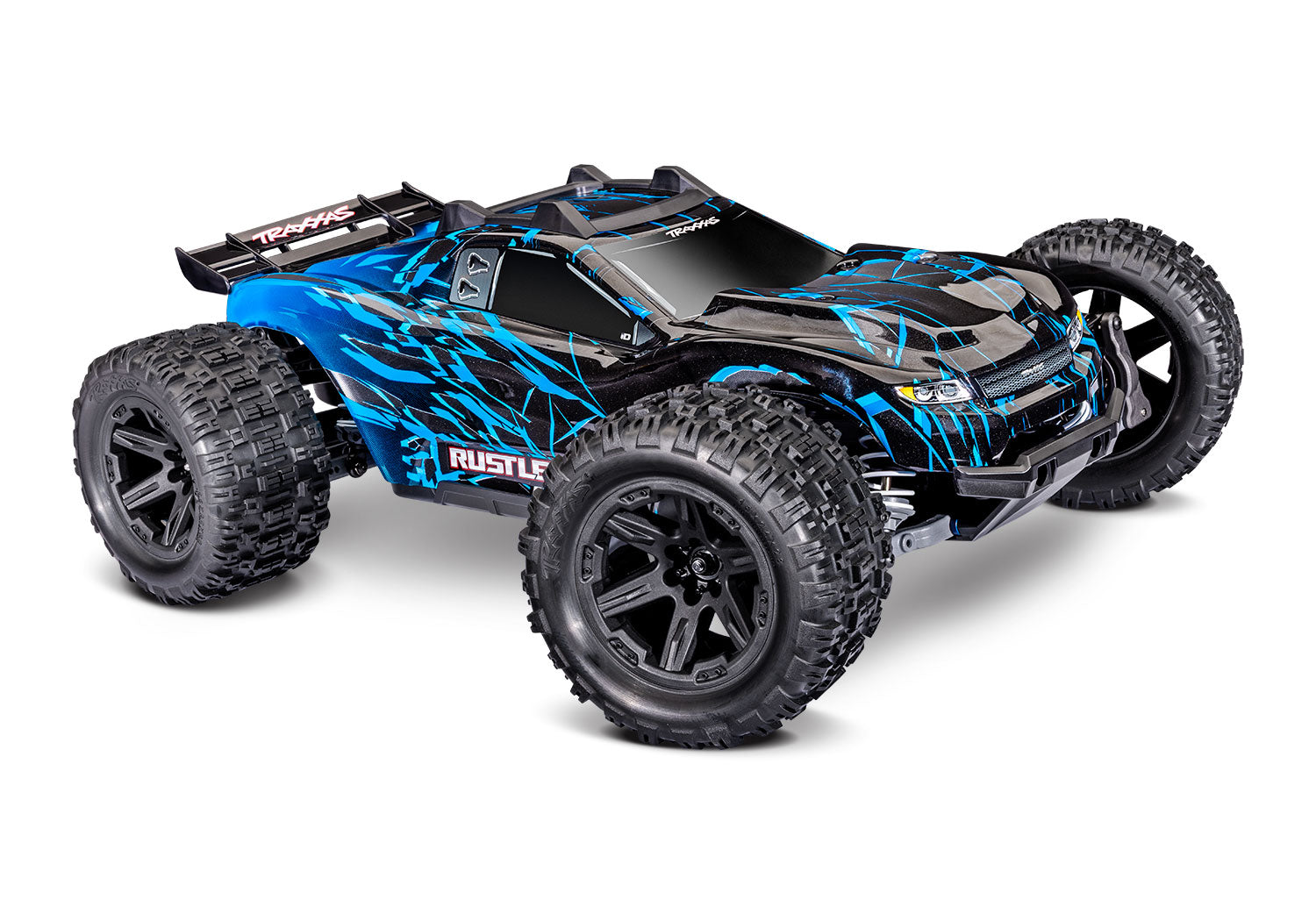 Traxxas Rustler® 4x4 VX3 1/10 RTR 4WD Brushless Stadium Truck (Blue)