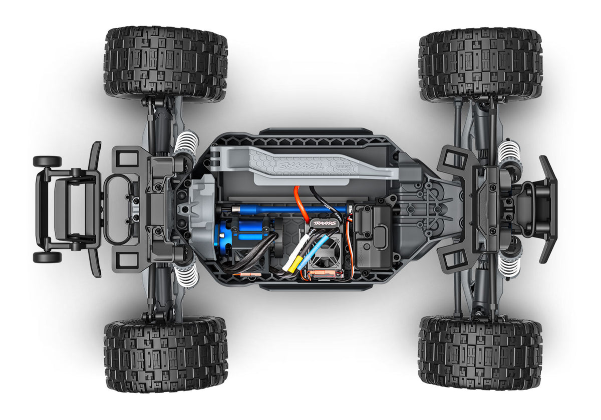 Traxxas Rustler® 4x4 VX3 1/10 RTR 4WD Brushless Stadium Truck (PURPLE)