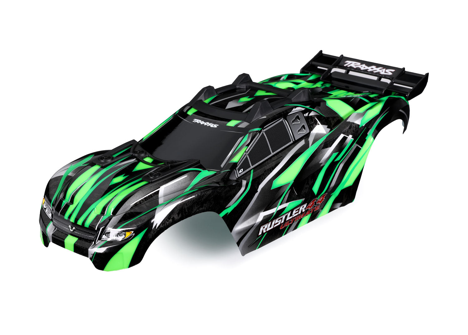 Traxxas Rustler 4X4 Ultimate Green Body w/Clipless Mounting