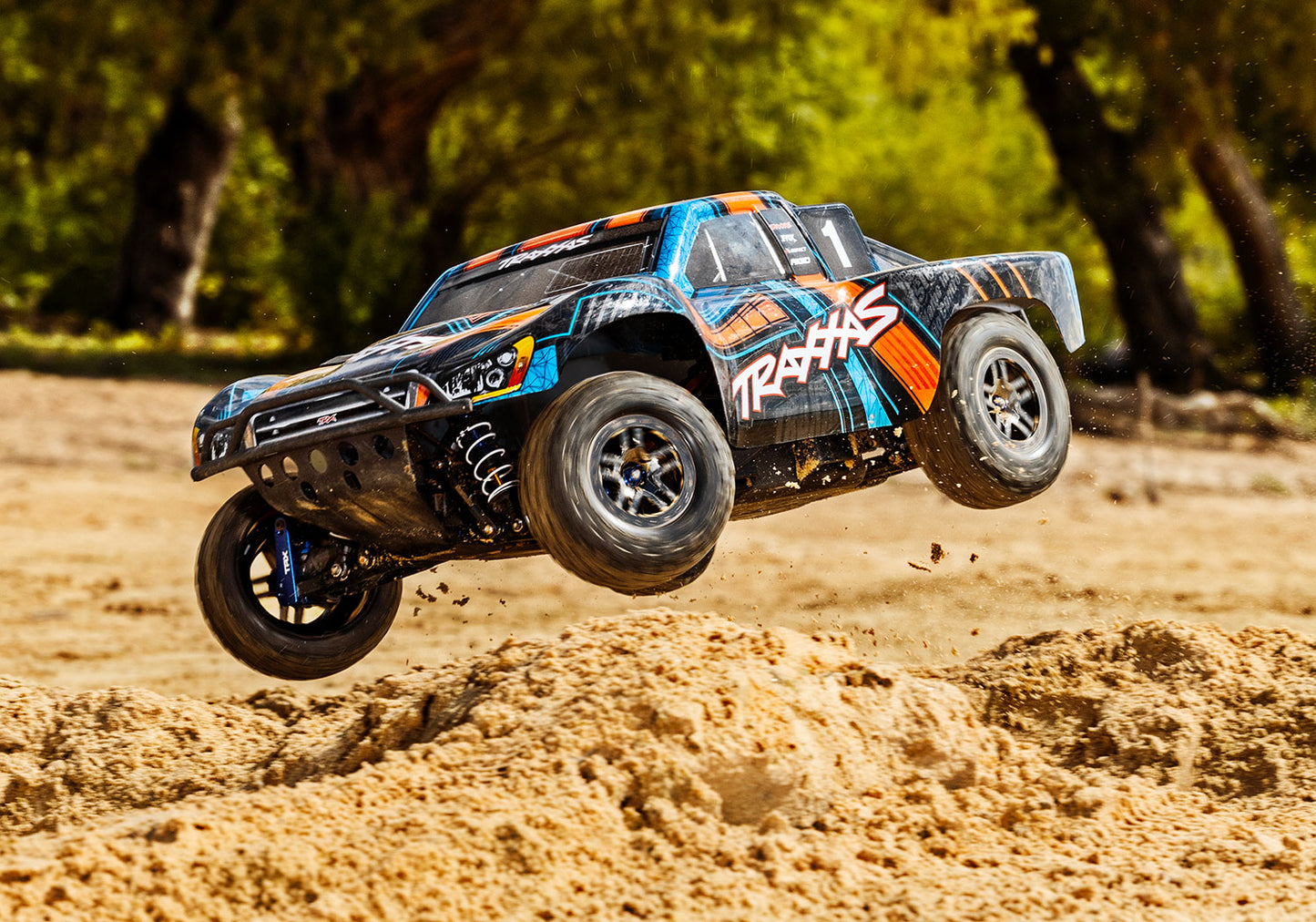 Traxxas Slash 4X4 Clipless "Ultimate" RTR 4WD Short Course Truck (Orange) w/TSM & TQi 2.4GHz Radio