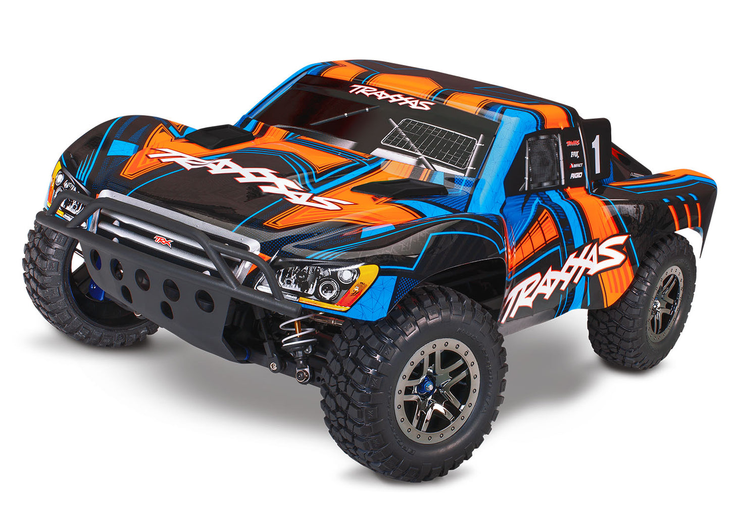 Traxxas Slash 4X4 Clipless "Ultimate" RTR 4WD Short Course Truck (Orange) w/TSM & TQi 2.4GHz Radio