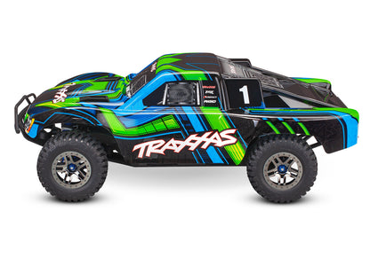 Traxxas Slash 4X4 Clipless "Ultimate" RTR 4WD Short Course Truck (Green) w/TSM & TQi 2.4GHz Radio