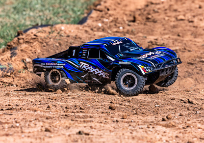 Traxxas Slash VXL 1/10 RTR 4x4 Brushless Short Course Truck (Blue) w/TQi 2.4GHz Radio & Link Module