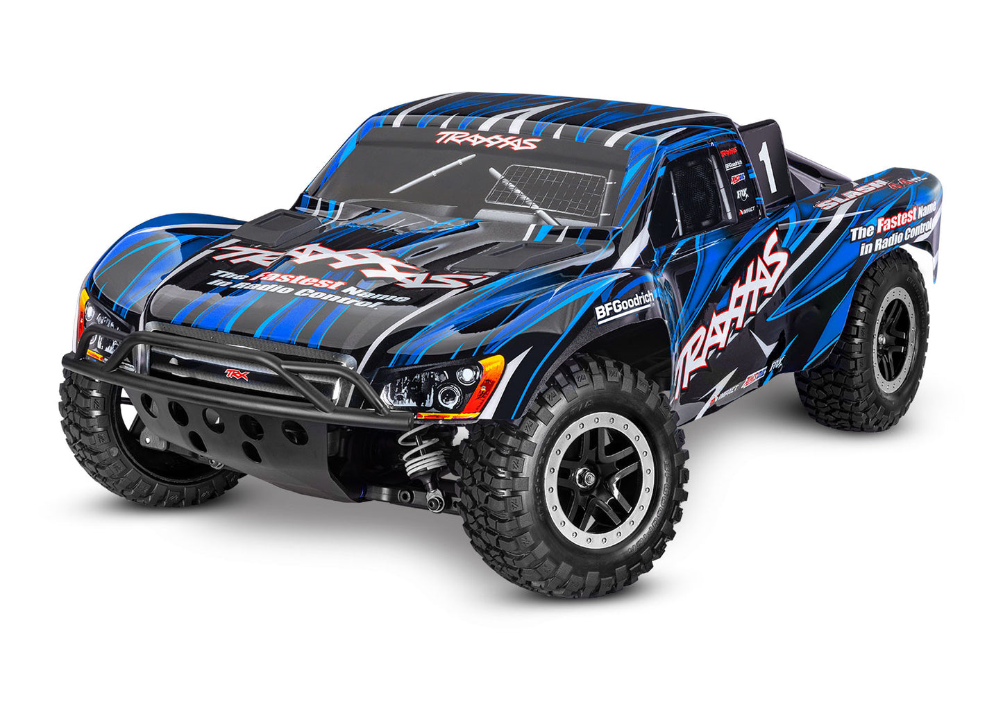 Traxxas Slash VXL 1/10 RTR 4x4 Brushless Short Course Truck (Blue) w/TQi 2.4GHz Radio & Link Module