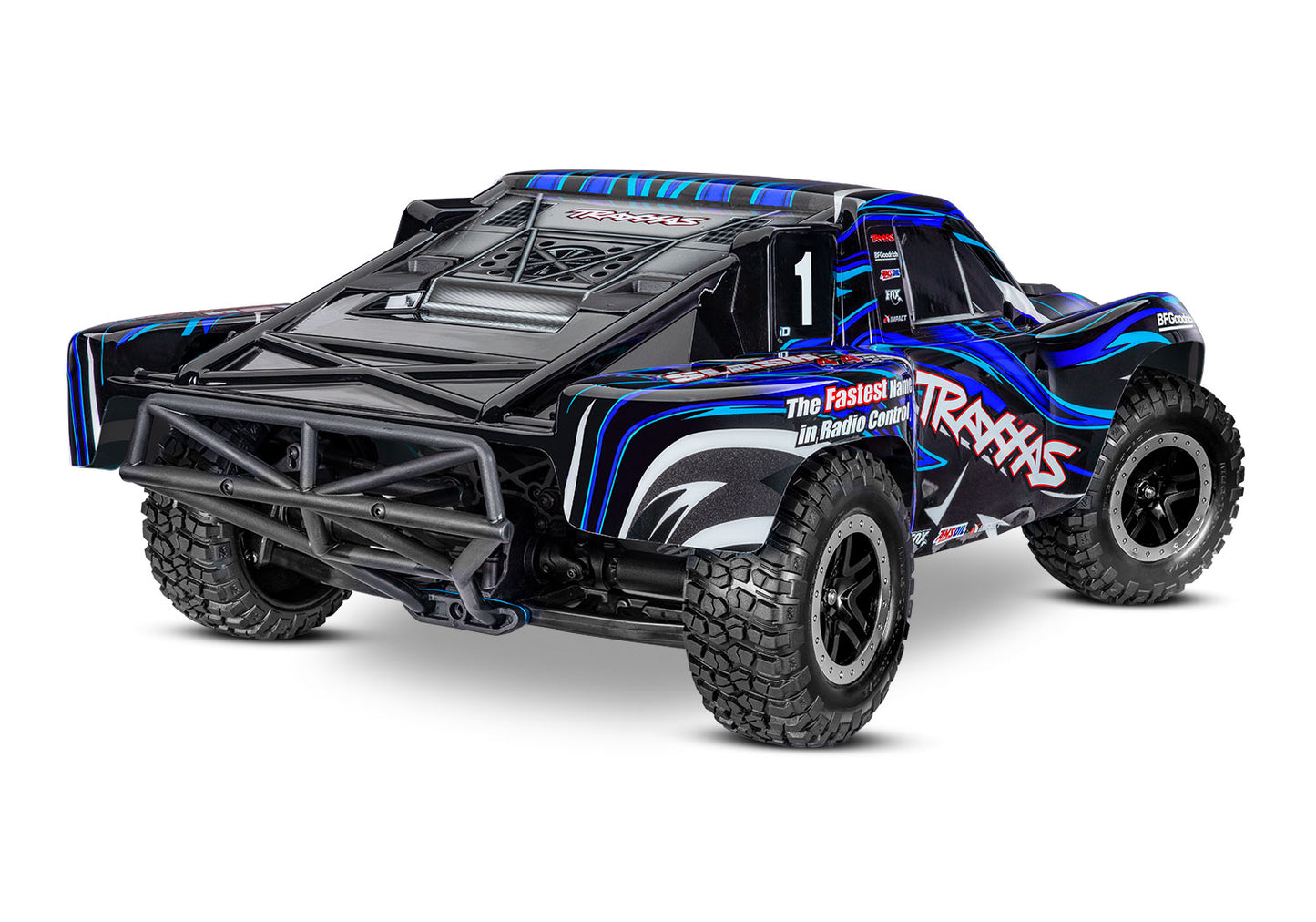 Traxxas Slash VXL 1/10 RTR 4x4 Brushless Short Course Truck (Blue) w/TQi 2.4GHz Radio & Link Module