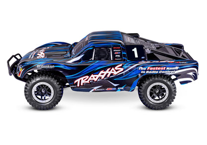 Traxxas Slash VXL 1/10 RTR 4x4 Brushless Short Course Truck (Blue) w/TQi 2.4GHz Radio & Link Module