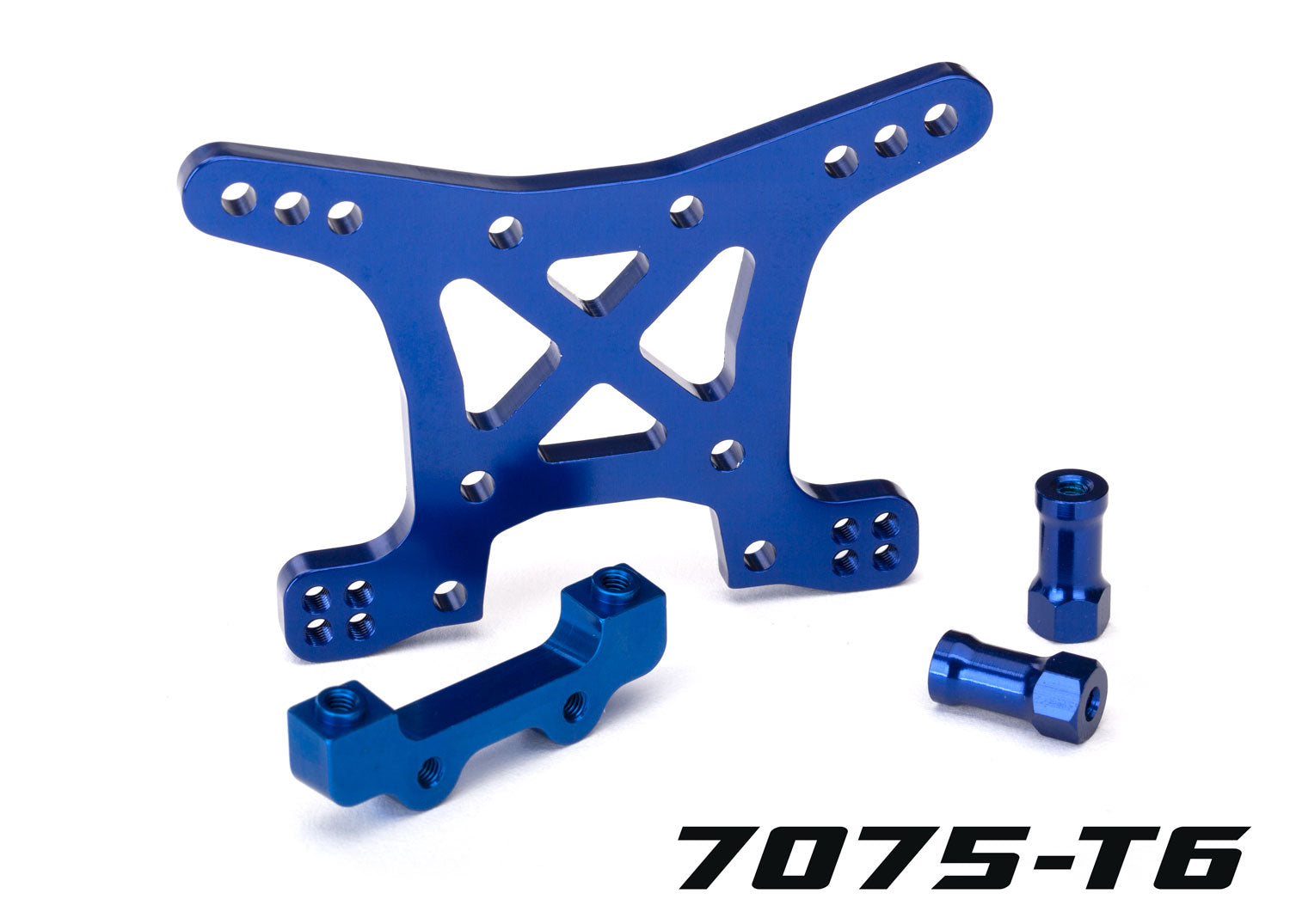 Traxxas Aluminum Front Shock Tower (Blue)